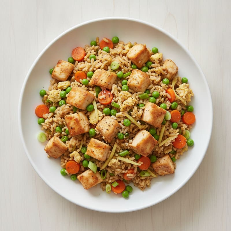 Chicken and Vegetable Fried Rice