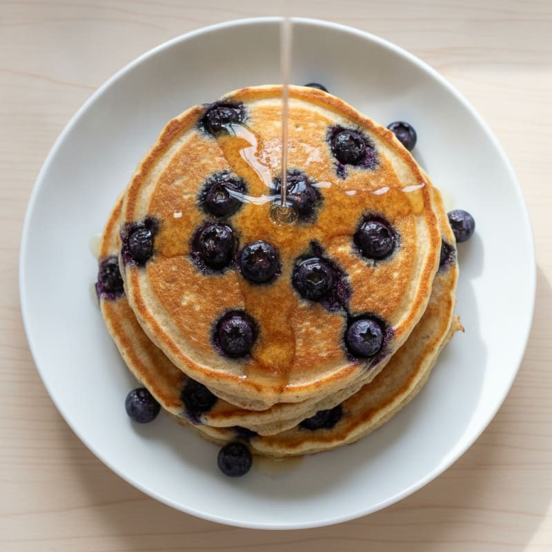 Blueberry Buttermilk Griddle Cakes