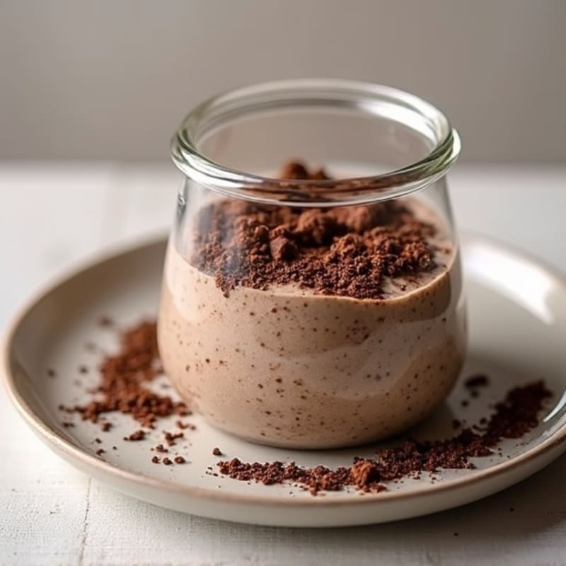 High-Protein Fudgy Chocolate Overnight Oats