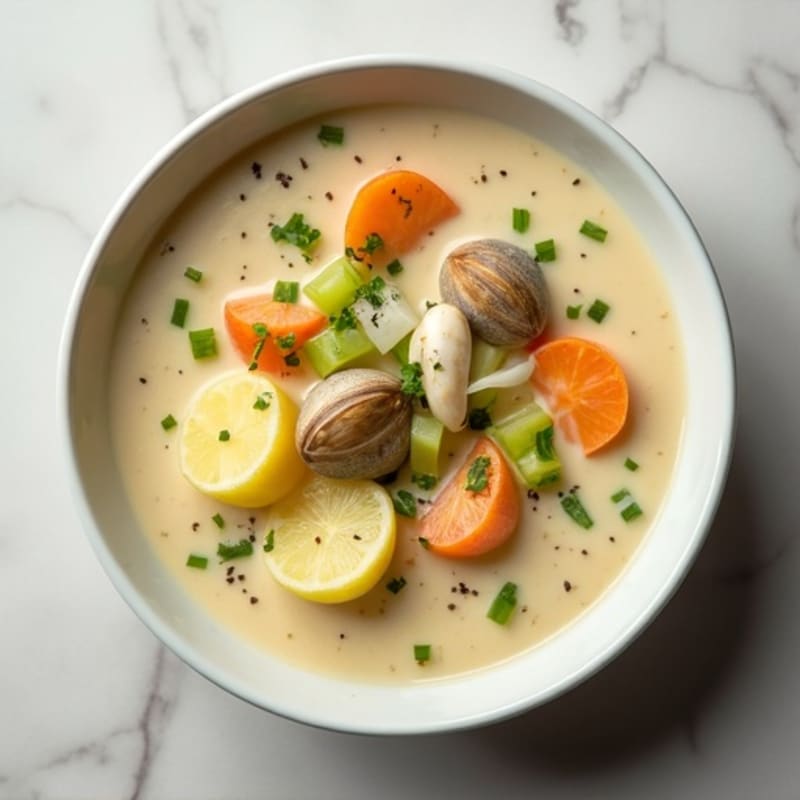 Healthy Creamy Clam and Potato Soup