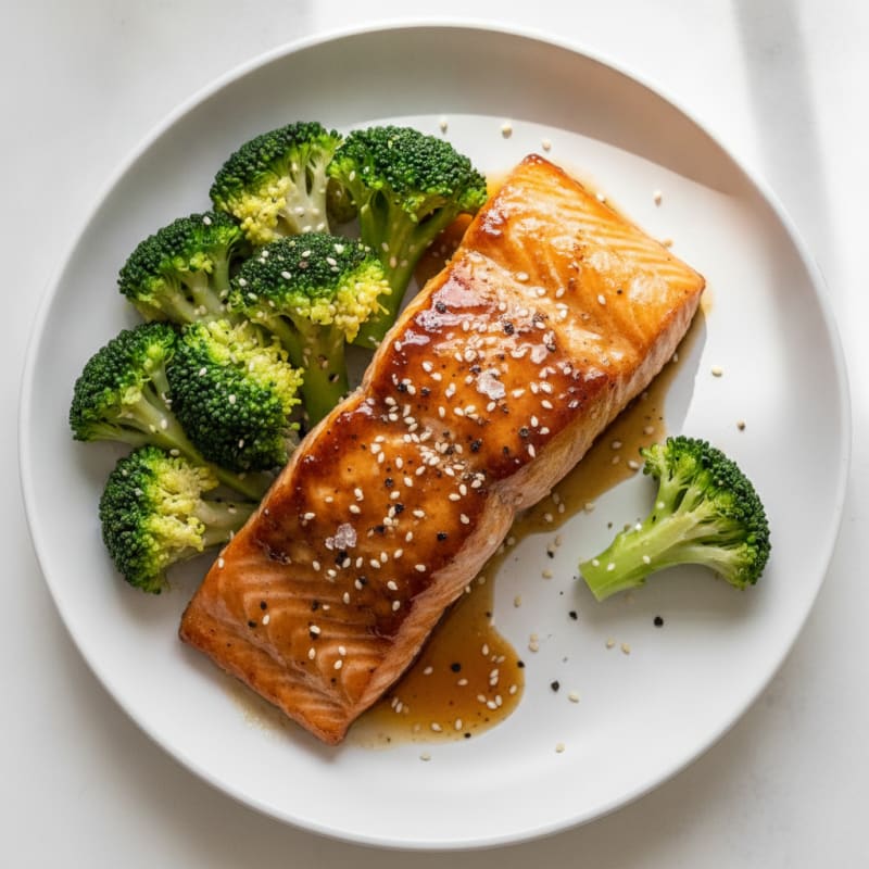 Teriyaki Glazed Salmon