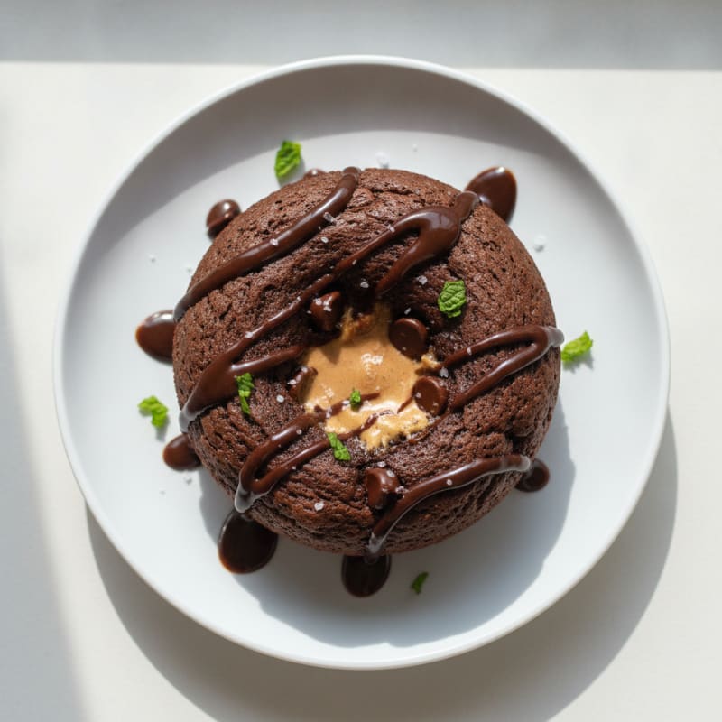 Decadent Chocolate Protein Mug Cake