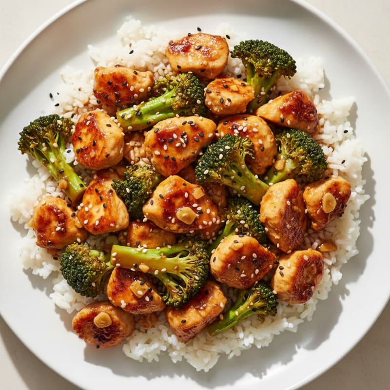 Teriyaki Chicken and Broccoli Stir-Fry