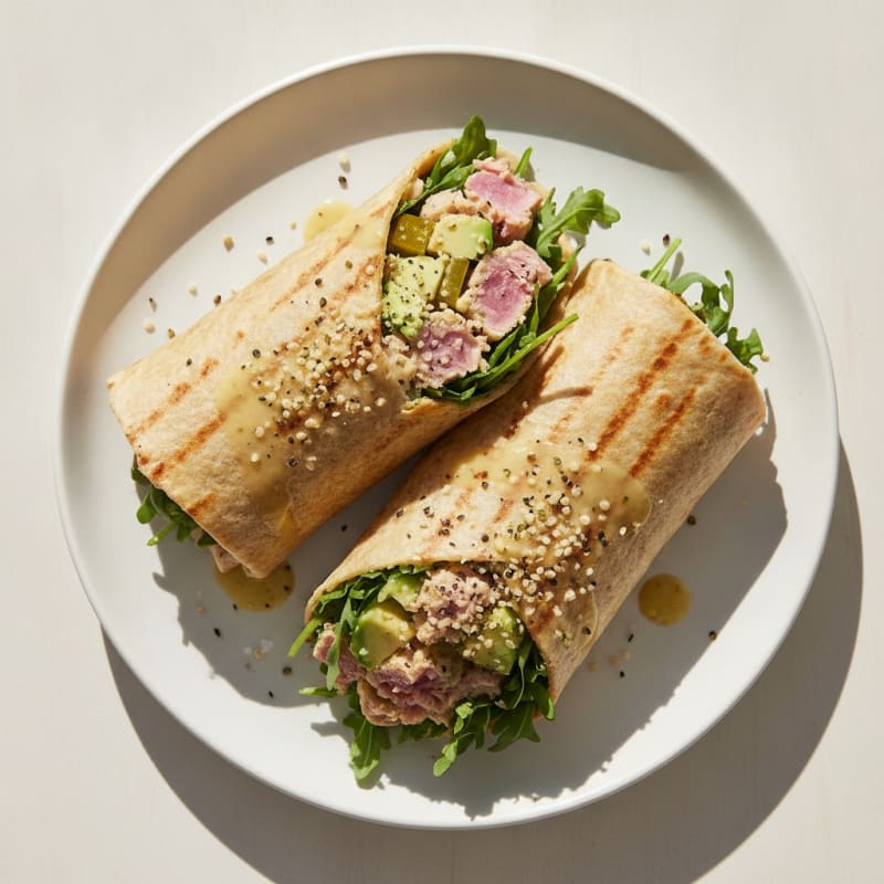 Ahi Tuna & Arugula Protein Wrap