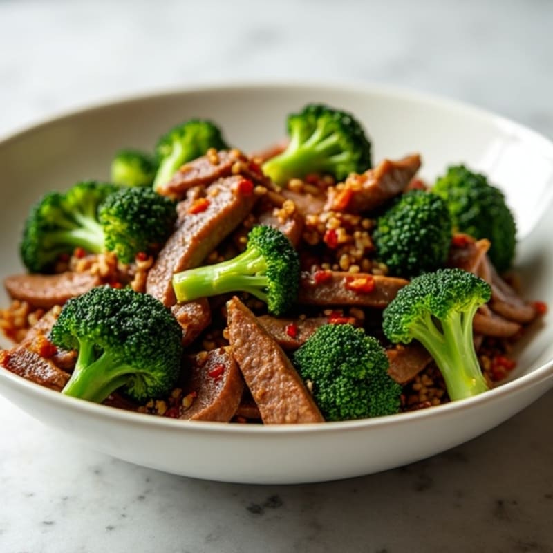 Savory Beef and Crispy Broccoli Stir-Fry