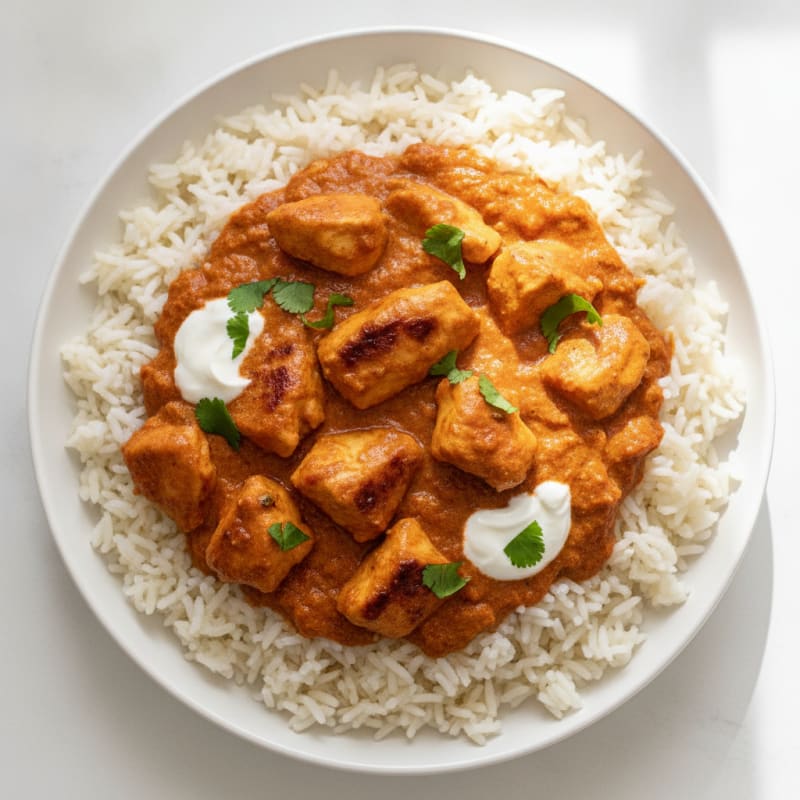 Chicken Tikka Masala with Basmati Rice