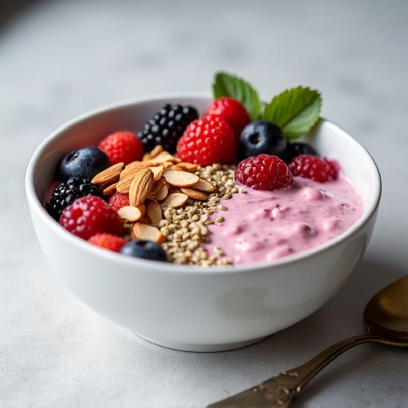 Protein-Packed Berry Yogurt Bowl