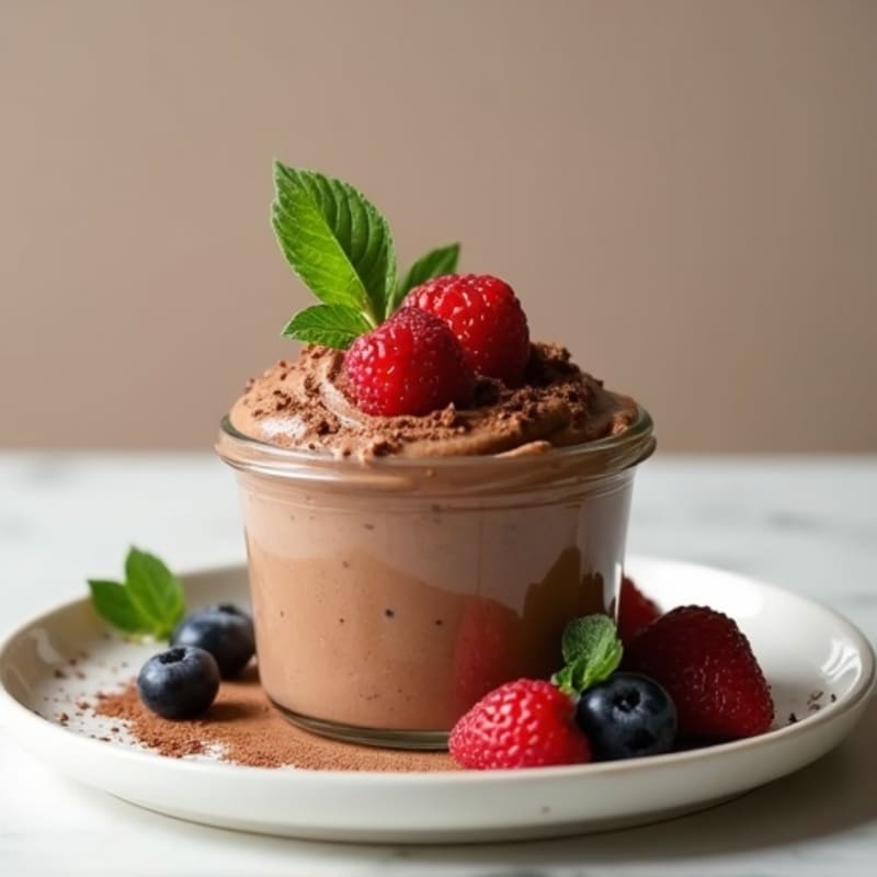 Creamy Chocolate Avocado Mousse