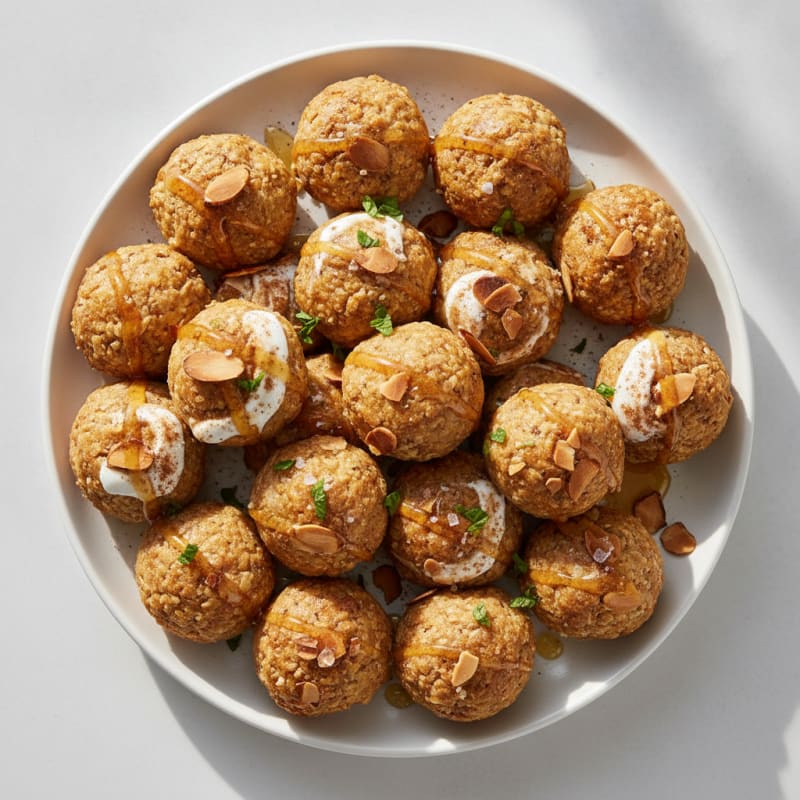 Honey-Roasted Almond Protein Bites
