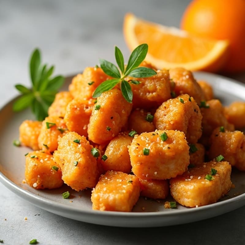 Crispy Air-Fryer Orange Chicken