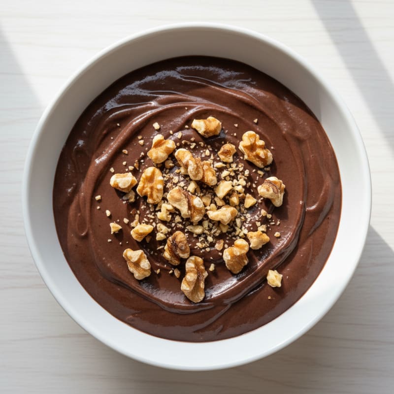Silky Chocolate Protein Pudding