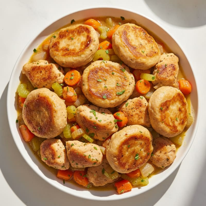 Homestyle Chicken and Herb Dumplings
