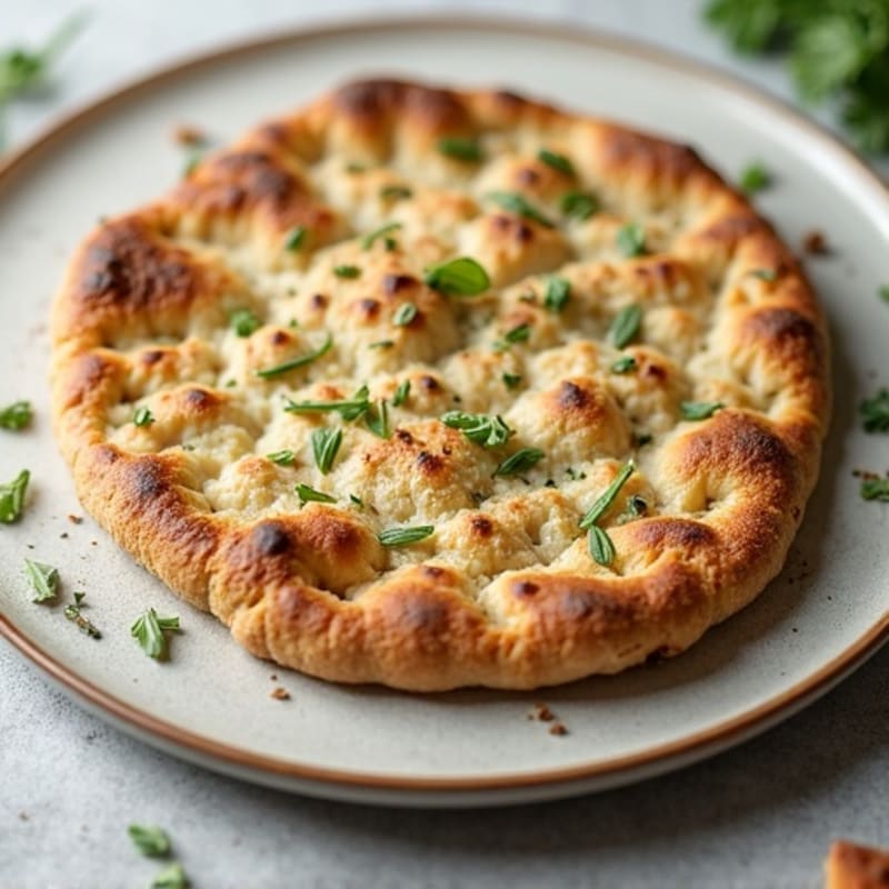 Whole Grain Herb-Flecked Flatbread