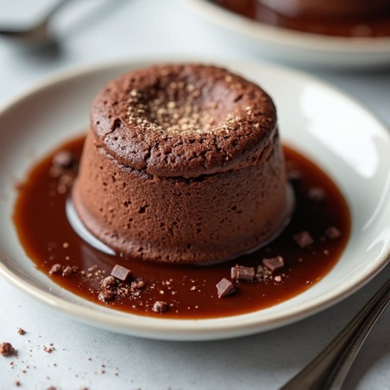 Dark Chocolate Protein Soufflé