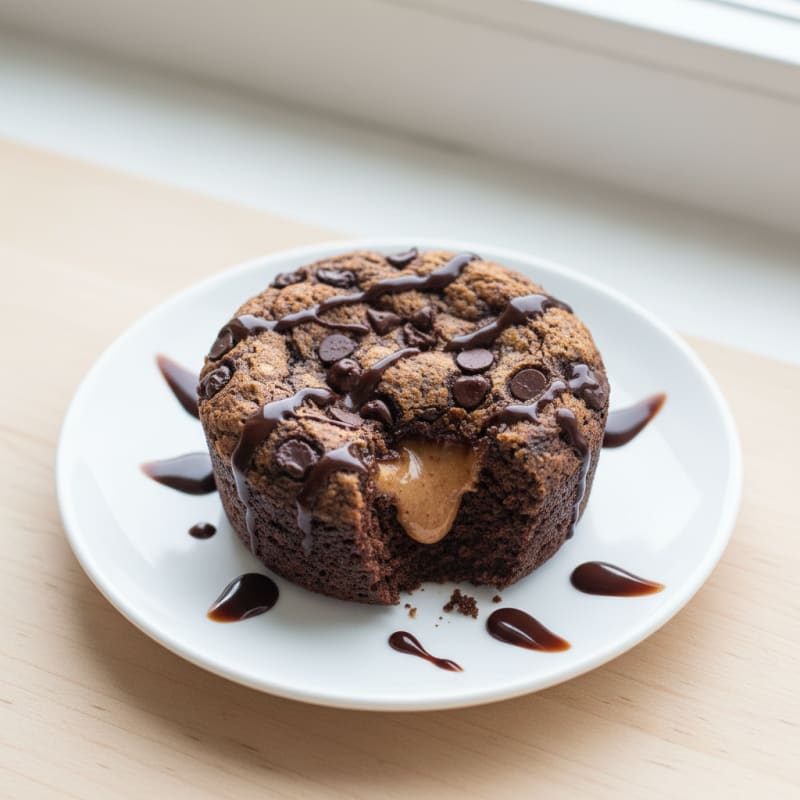 Creamy Chocolate Protein Mug Cake
