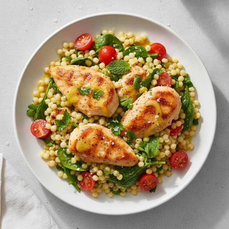 Lemon Herb Pearl Couscous