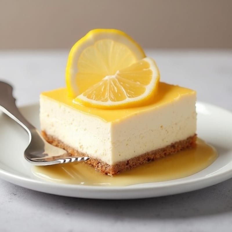 Silky Vanilla Protein Cheesecake