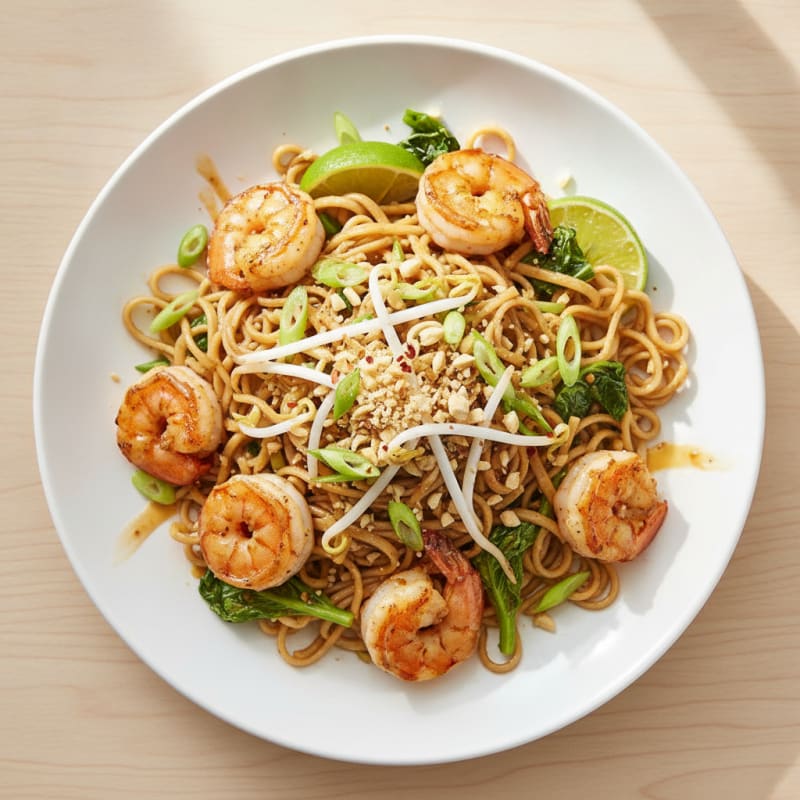 Shrimp Pad Thai Noodles