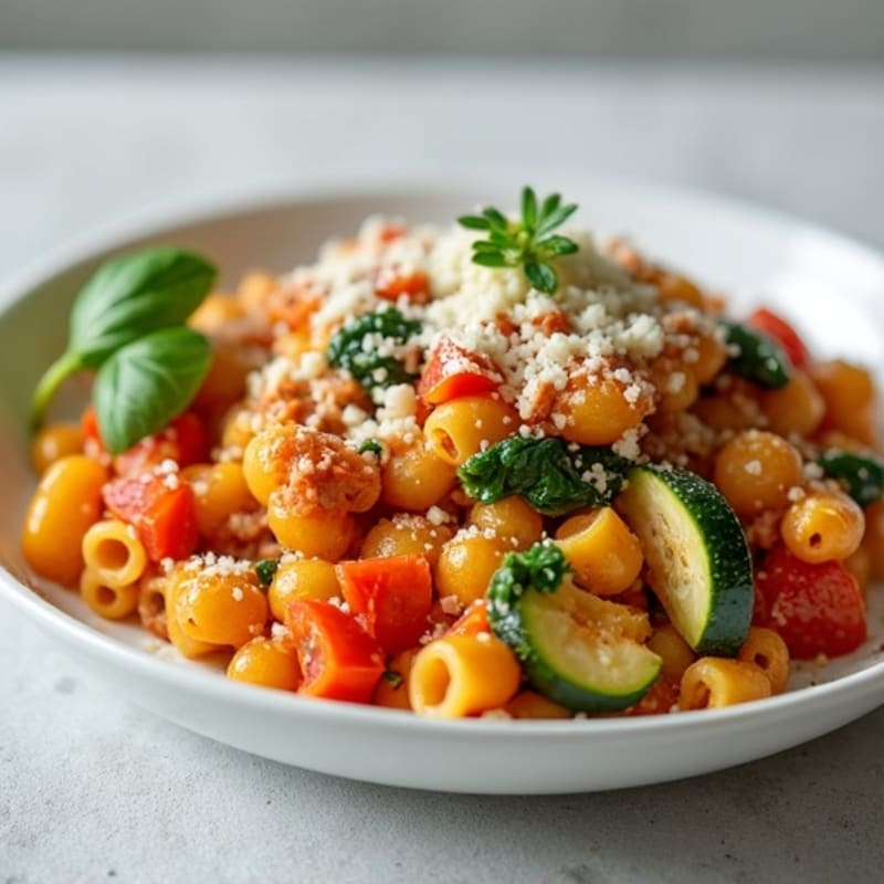 Protein-Packed Turkey and Veggie Baked Ziti