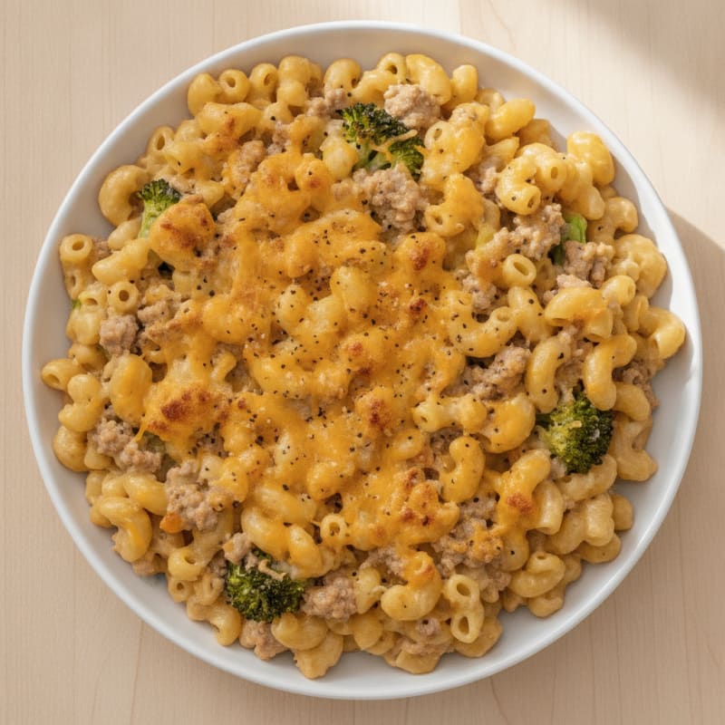 Baked Macaroni and Cheese Casserole