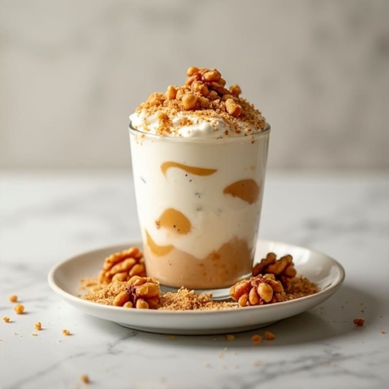 Greek Yogurt Cinnamon Swirl Cheesecake Parfait