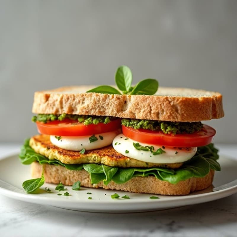 Fresh Pesto Chicken Sandwich
