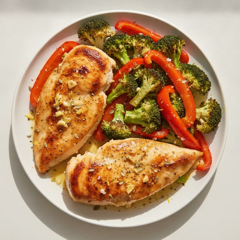 Sheet Pan Lemon Herb Chicken and Veggies