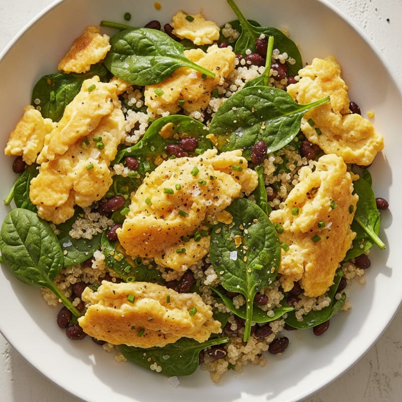 Hearty Egg and Quinoa Breakfast Bowl