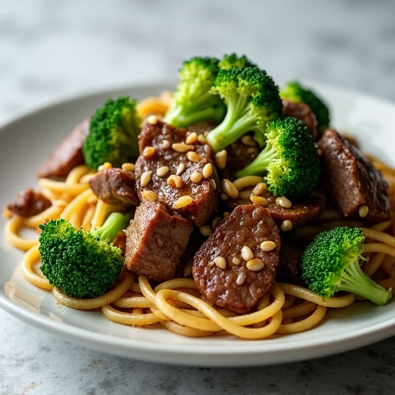 Savory Beef and Crispy Broccoli Stir-Fry