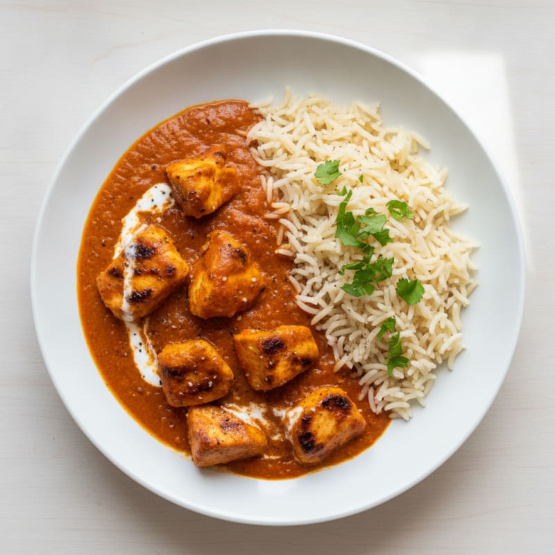 Chicken Tikka Masala with Basmati Rice