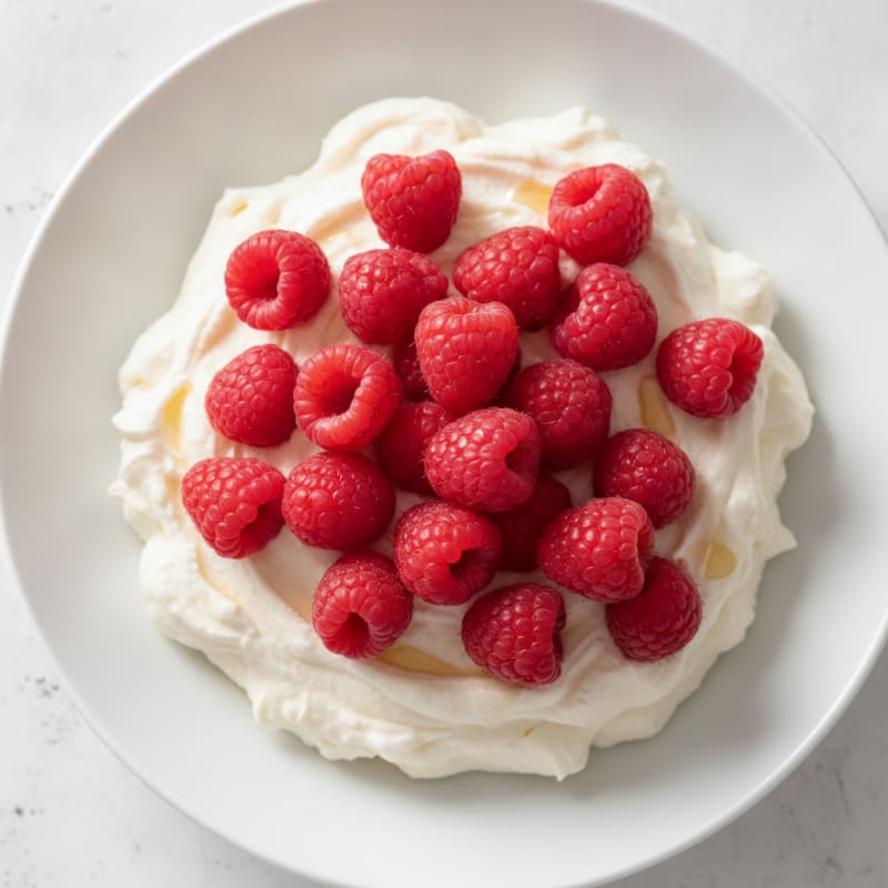 Silky Greek Yogurt Protein Mousse with Berries