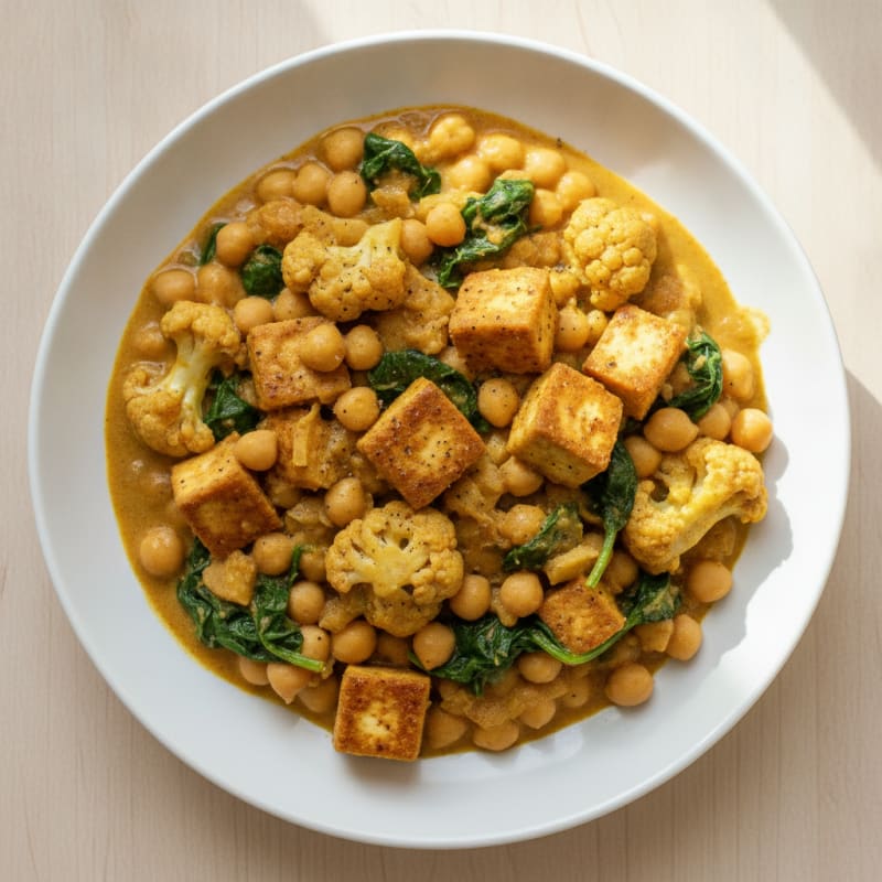 Hearty Chickpea and Vegetable Curry