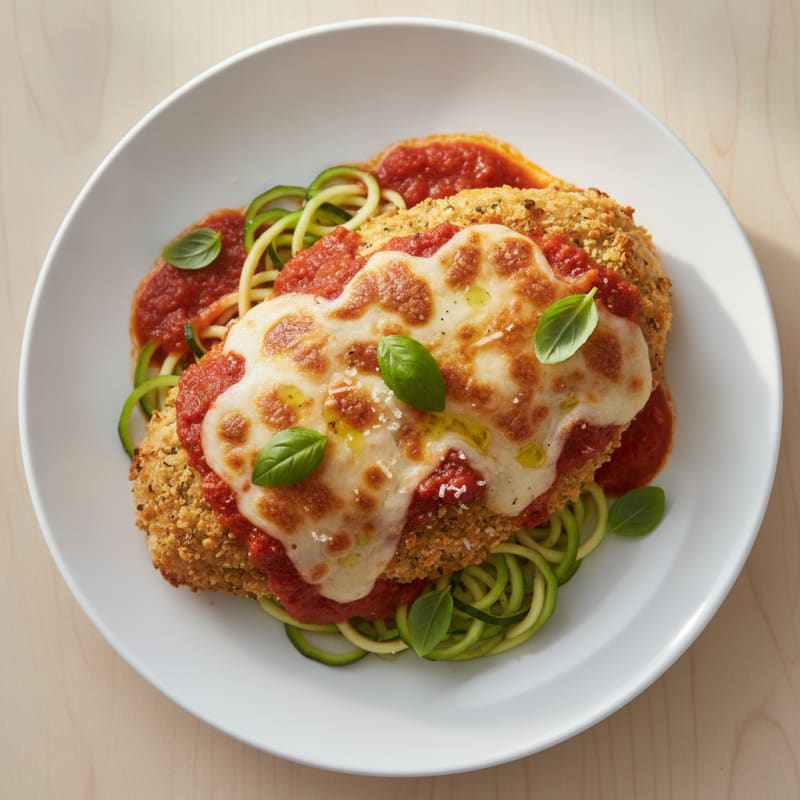 Baked Chicken Parmigiana with Marinara