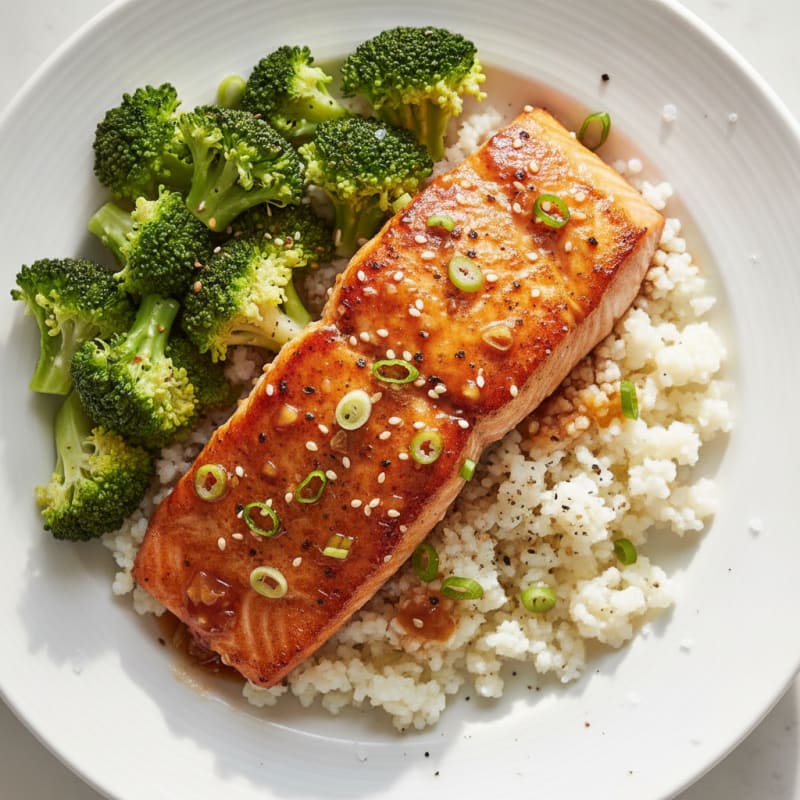 Teriyaki Glazed Salmon