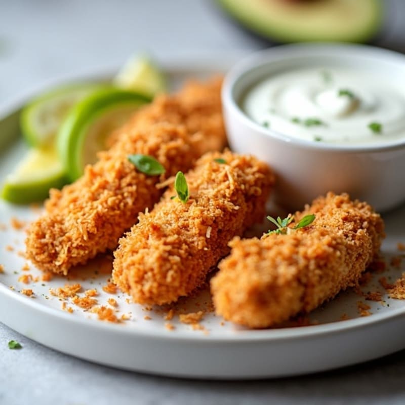 Crispy Coconut-Crusted Chicken Tenders