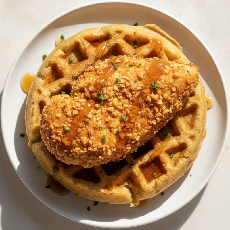 Golden Chicken & Waffles