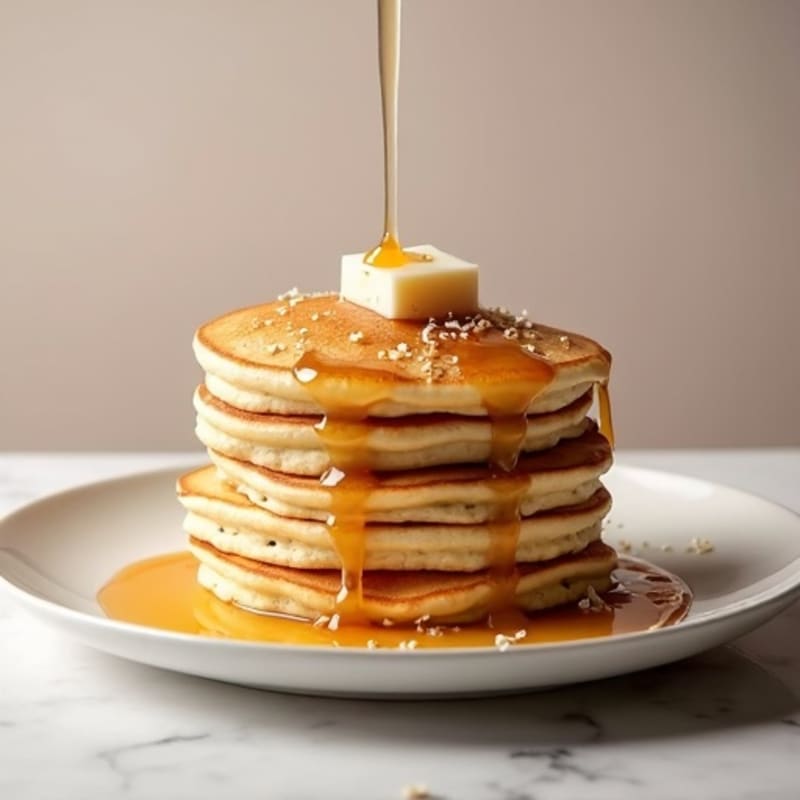 Simple Fluffy Protein Pancakes