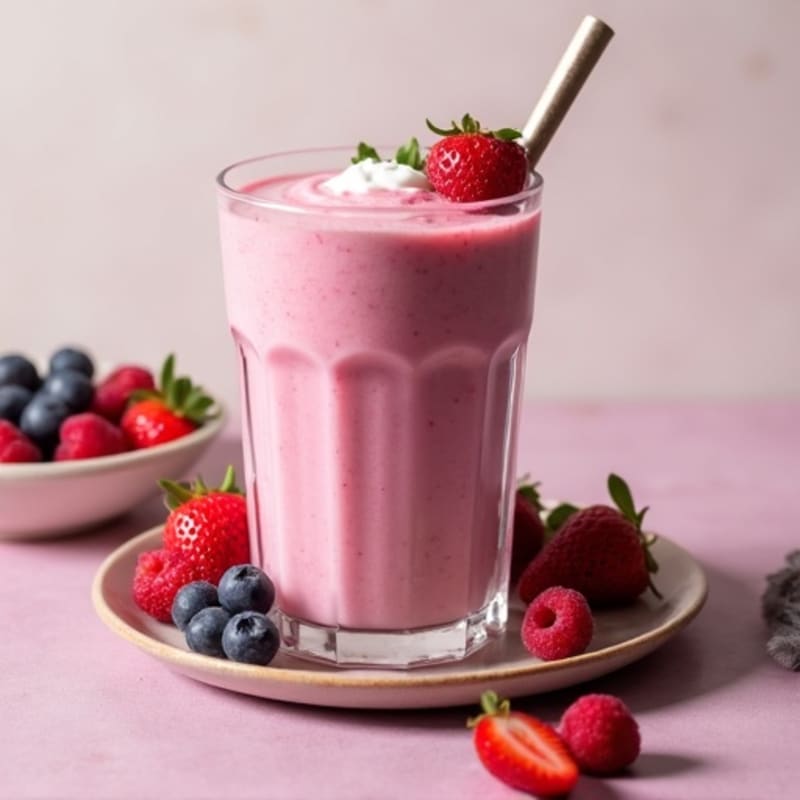 Creamy Vanilla Protein Power Smoothie