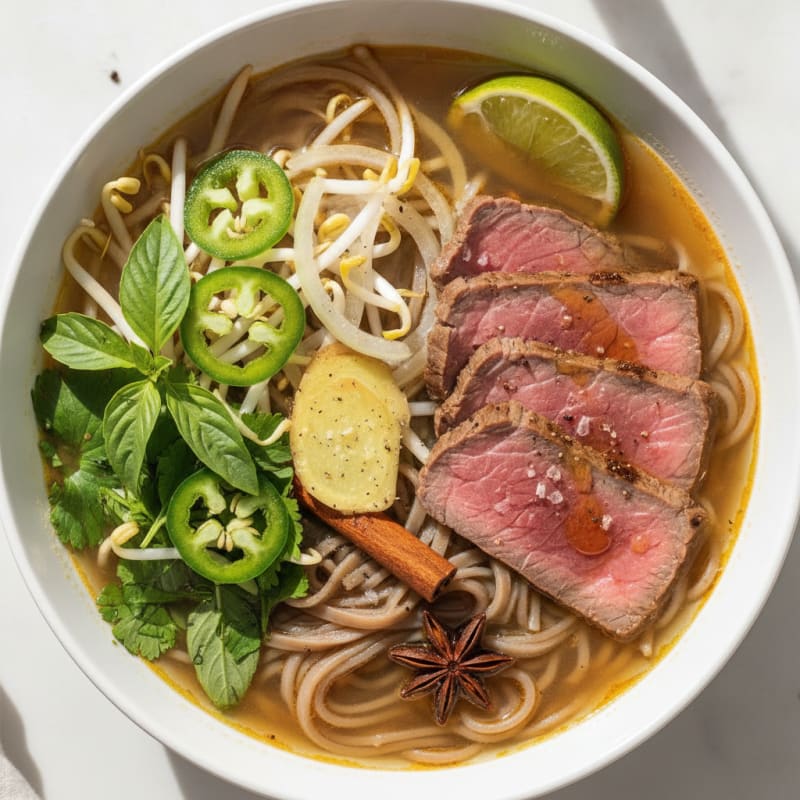 Beef Pho Noodle Soup