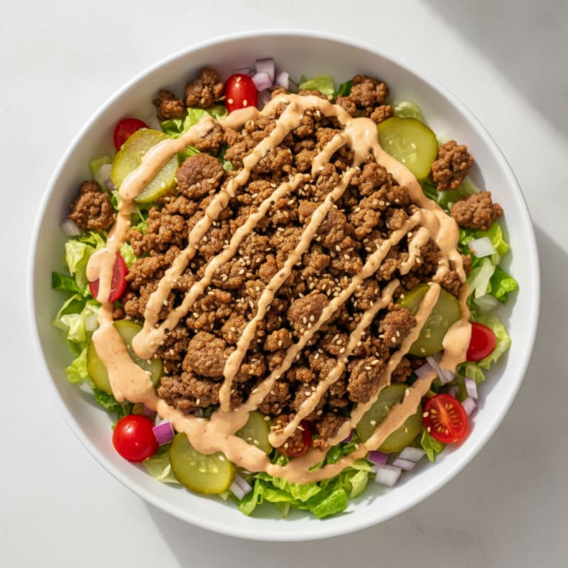 Big Mac Protein Bowl