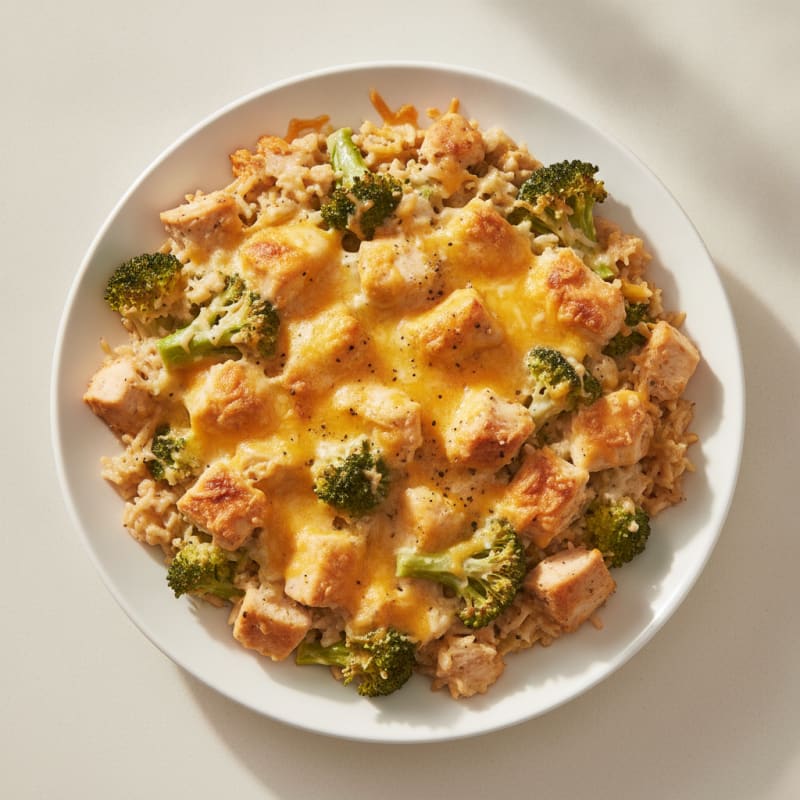 Cheesy Chicken and Broccoli Bake