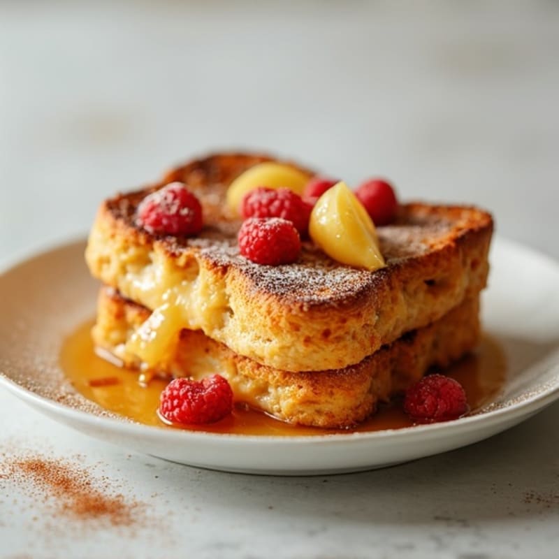 Protein-Rich Vanilla Bean French Toast Bake