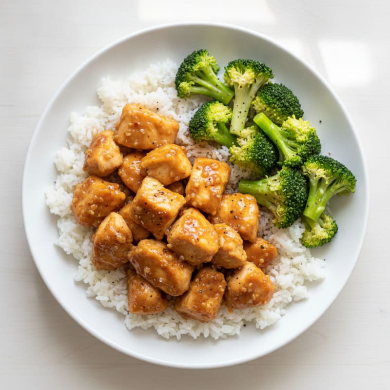 Healthy General Tso's Chicken Stir-Fry