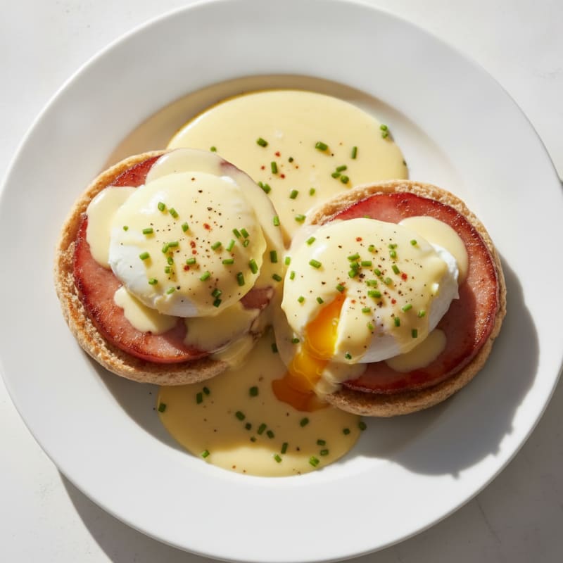 Classic Eggs Benedict with Hollandaise