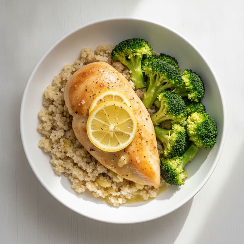 Slow Cooker Lemon Herb Chicken