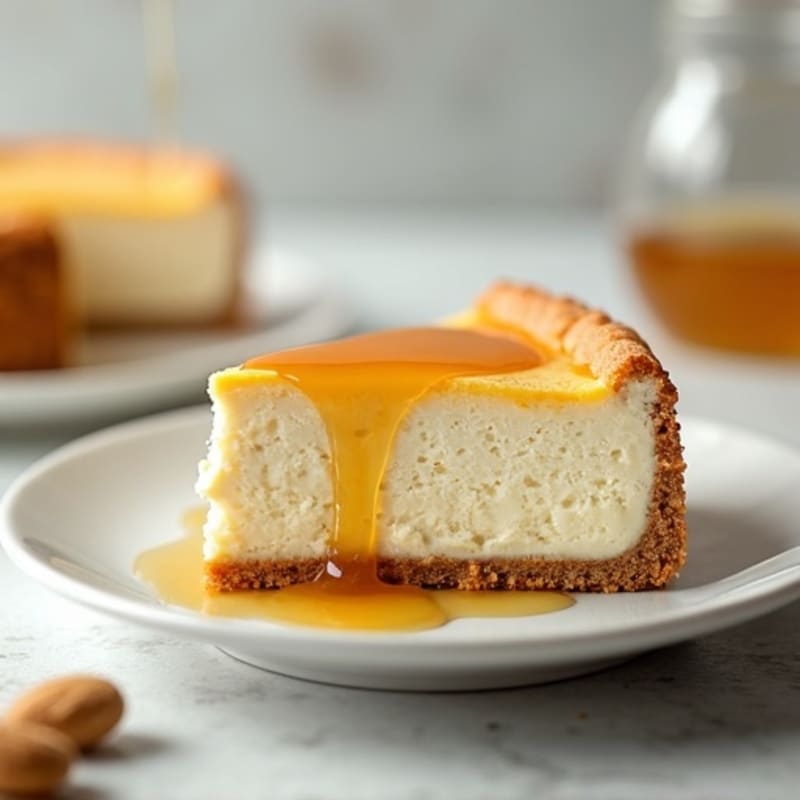 Creamy Greek Yogurt Protein Cheesecake