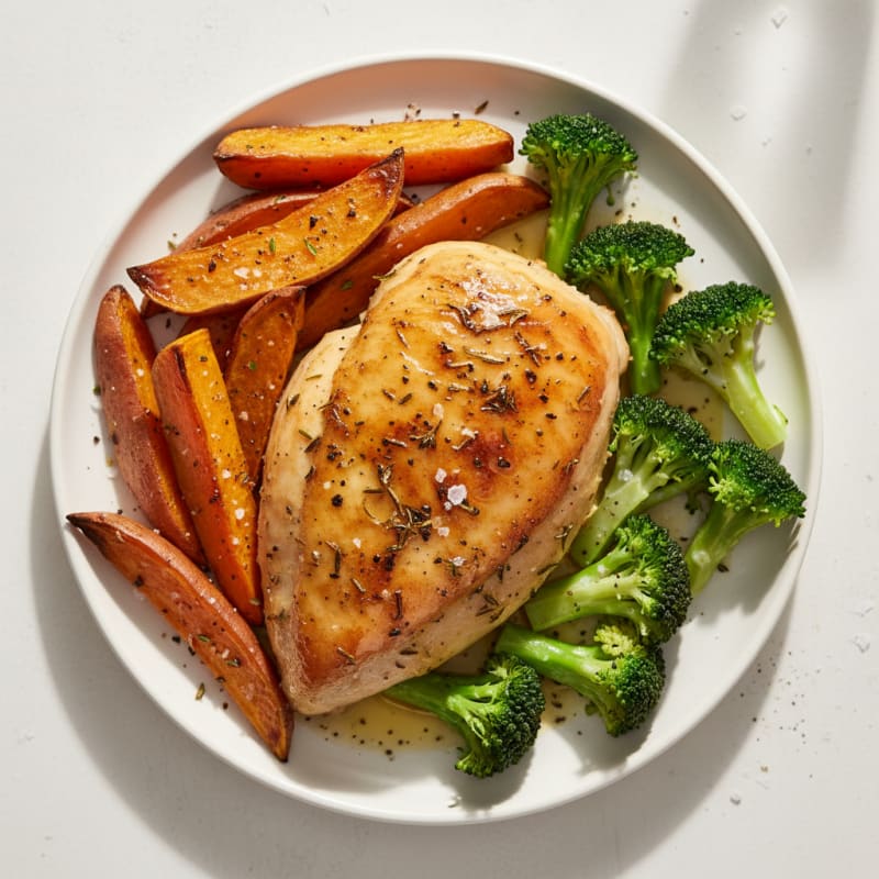 Garlic Herb Roasted Chicken