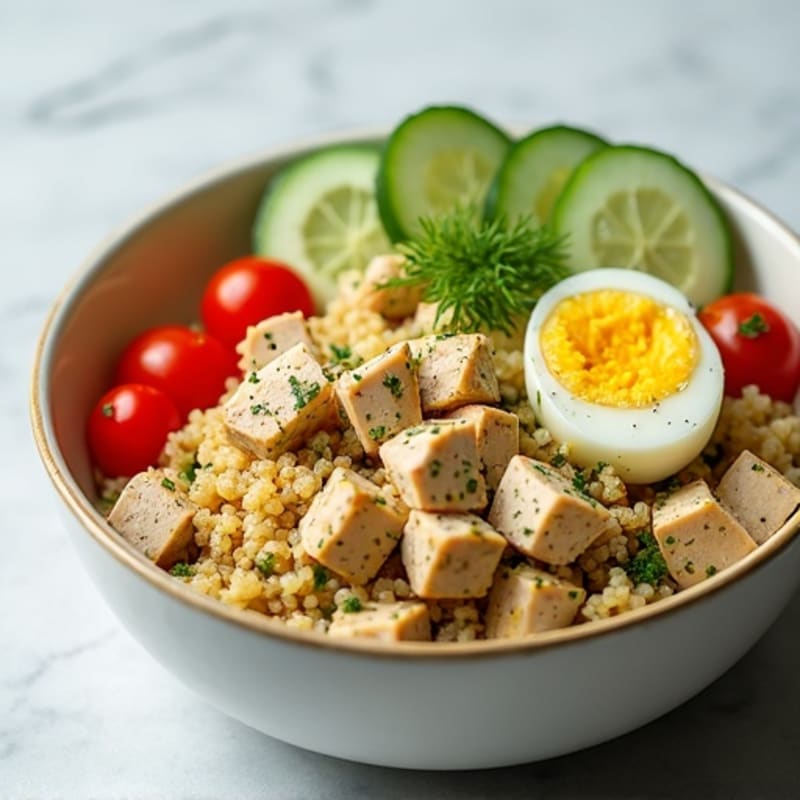 Lemon-Dill Tuna Protein Bowl