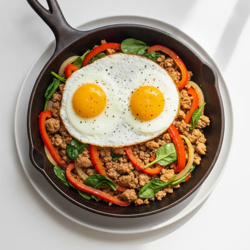 Hearty Grand Slam Breakfast Skillet