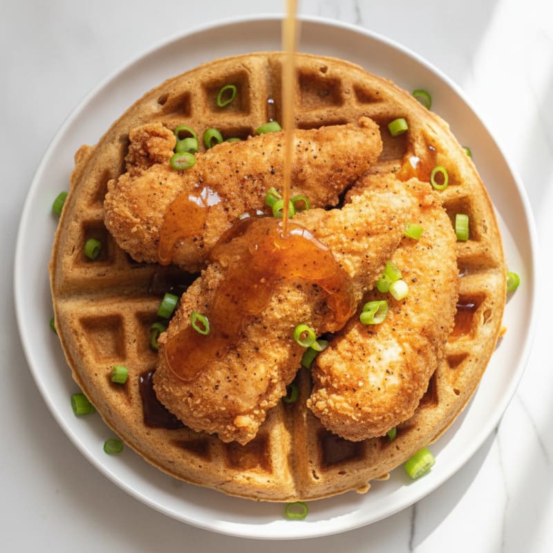 Golden Chicken & Waffles